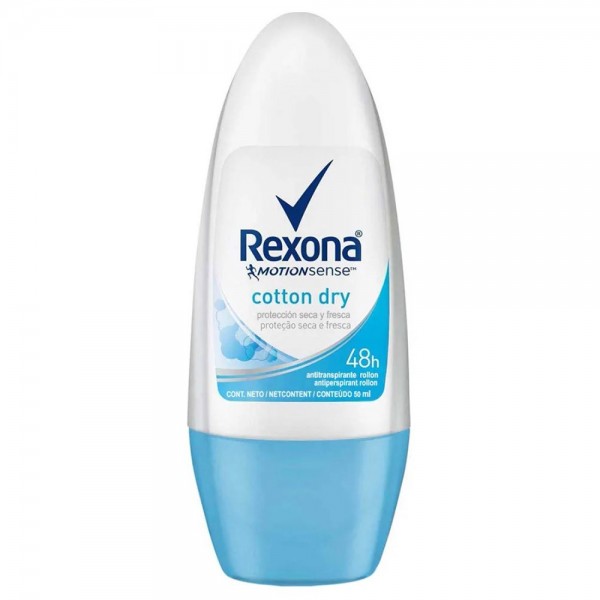 DESODORANTE REXONA ROLL 50ML WOMEN COTTON