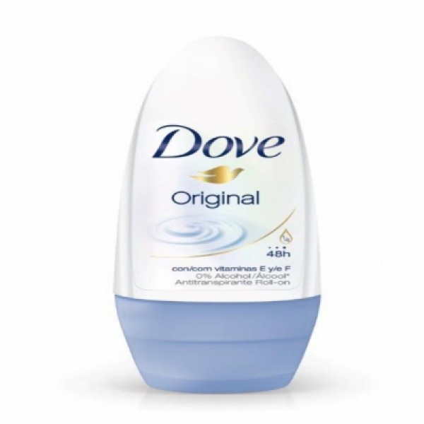 DESODORANTE DOVE ROLL 50ML ORIGINAL 