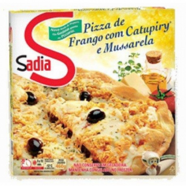 SADIA PIZZA 460G FRANGO C  REQUEIJ  MUSSAR 1 X 460G