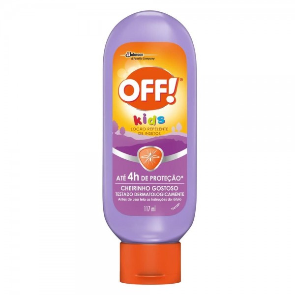 REPELENTE OFF 117ML LOCAO KIDS  1 X 117ML