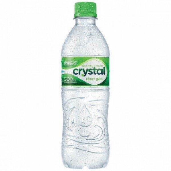 AGUA MINERAL CRYSTAL 500ML C GAS (12) 1 X 500ML