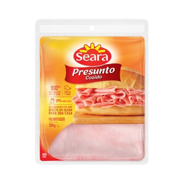 PRESUNTO COZIDO SEARA 180G FATIADO (22) 1 X 180G