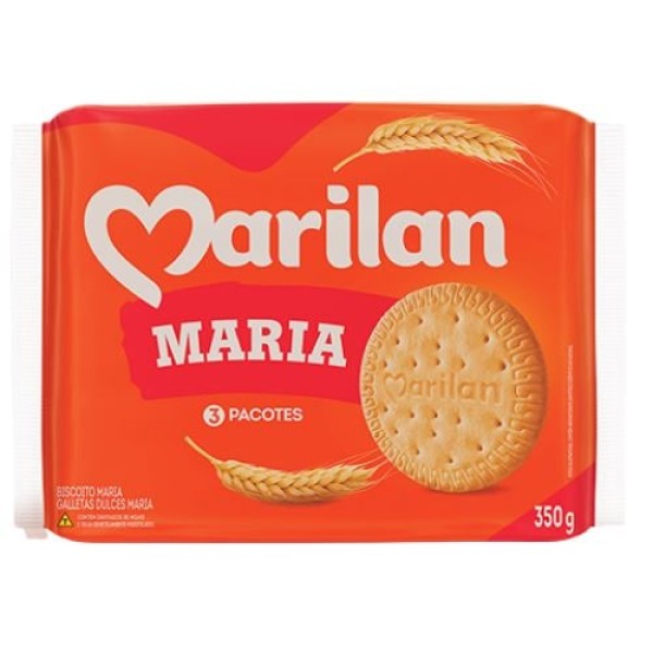 BISCOITO MARILAN 350G MARIA 