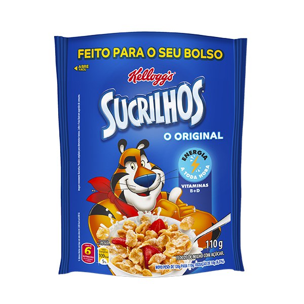 CEREAL SUCRILHOS 110G ORIGINAL 1 X 110G