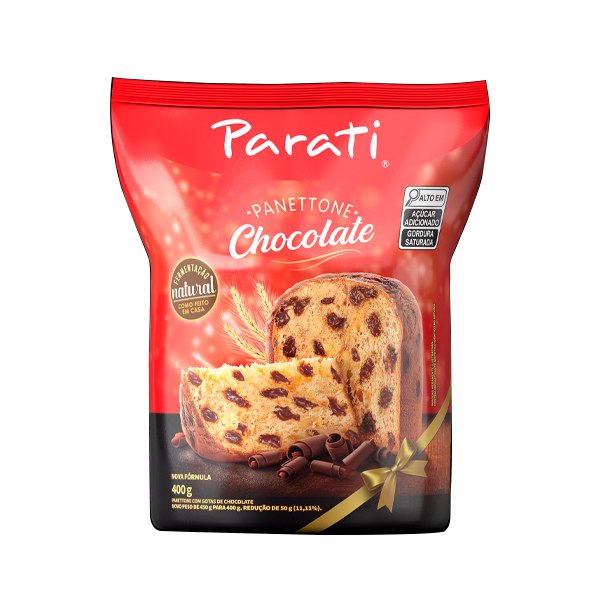 PANETTONE PARATI 400G CHOCOLATE 