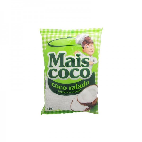 COCO RALADO MAIS COCO 50G UMIDO(50) 1 X 50G