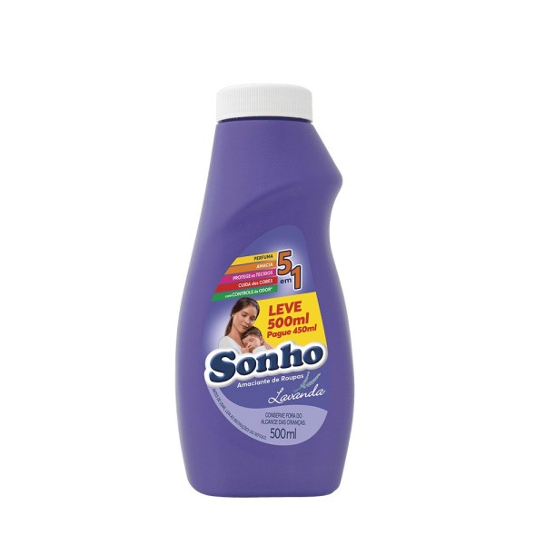 AMACIANTE SONHO 500ML LAVANDA LV500PG450ML 