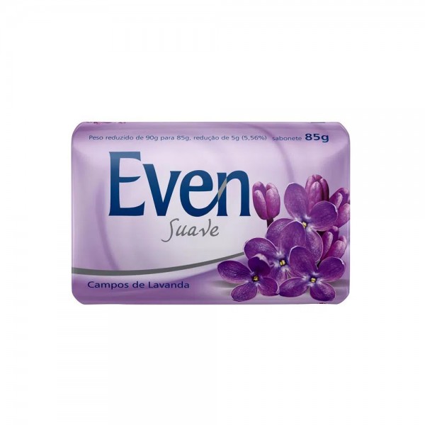 SABONETE EVEN SUAVE 85G LAVANDA