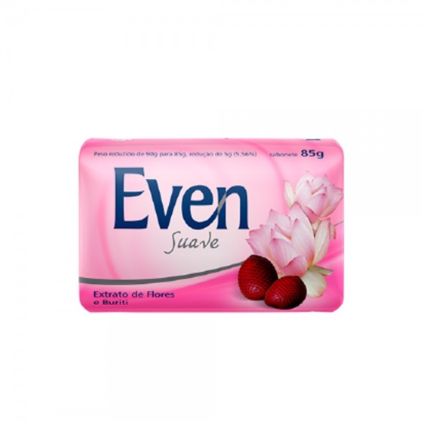 SABONETE EVEN SUAVE 85G FLORES BURITI