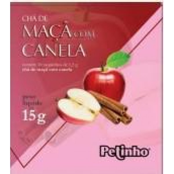 CHA PETINHOMACA COM CANELA 15G C 10 SACHES 