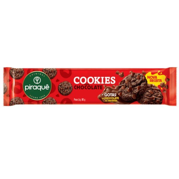 COOKIES PIRAQUE 80G CHOCOLATE