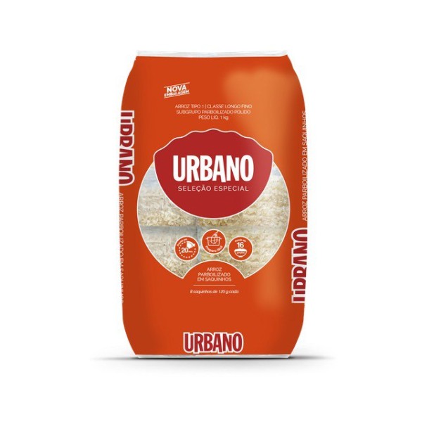 ARROZ URBANO PARB 1KG SAQUINHO (10) 1 X 1KG