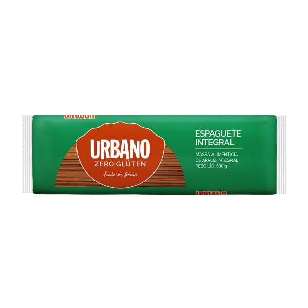 MACARRAO URBANO 500G ESPAGUETE INTEGRA