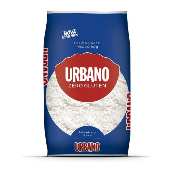 FLOCAO DE ARROZ URBANO 500G TRADIC(24) 1 X 500G