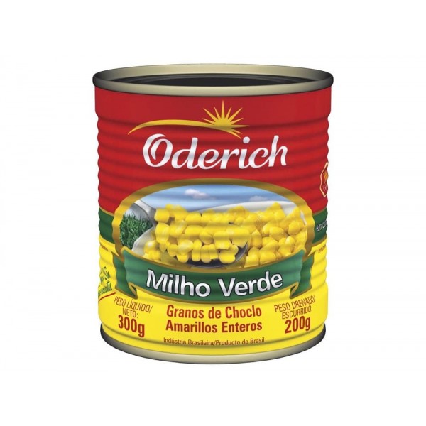 MILHO VERDE ODERICH 200G LATA (24) 1 X 200G