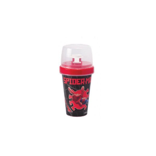 SHAKEIRA MINI PLASUTIL 320ML HOMEM-ARANHA 1 X 1UN