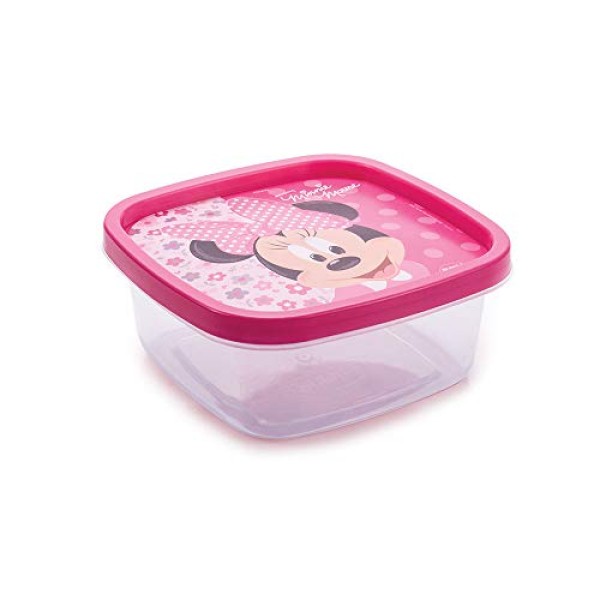 POTE PLASUTIL 580ML QUADRADO MINNIE R 8561 1 X 1UN