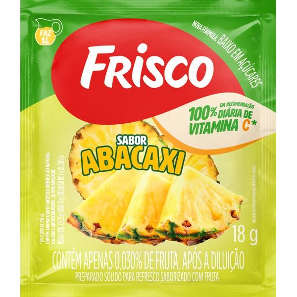 REFRESCO FRISCO 18G ABACAXI  