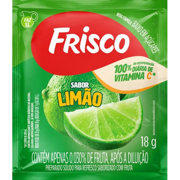 REFRESCO FRISCO 18G LIMAO