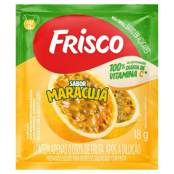 REFRESCO FRISCO 18G MARACUJA 