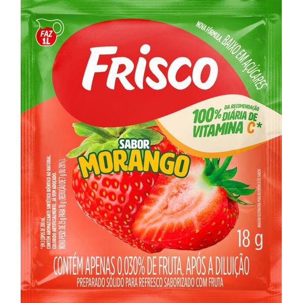 REFRESCO FRISCO 18G MORANGO  