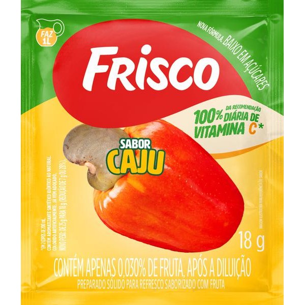 REFRESCO FRISCO 18G CAJU