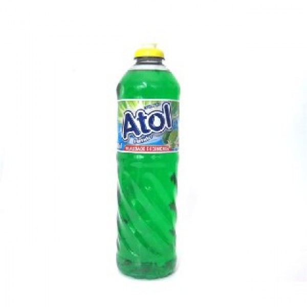 DETERGENTE LIQUIDO ATOL 500ML LIMAO 