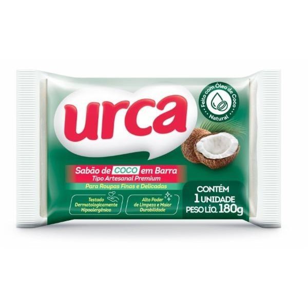 SABAO DE COCO URCA 180G PREMIUM (50) 1 X 180G