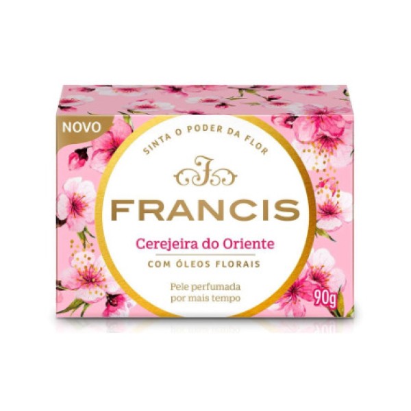 SABONETE FRANCIS LUXO 90G CEREJEIRA DO ORIEN RS 