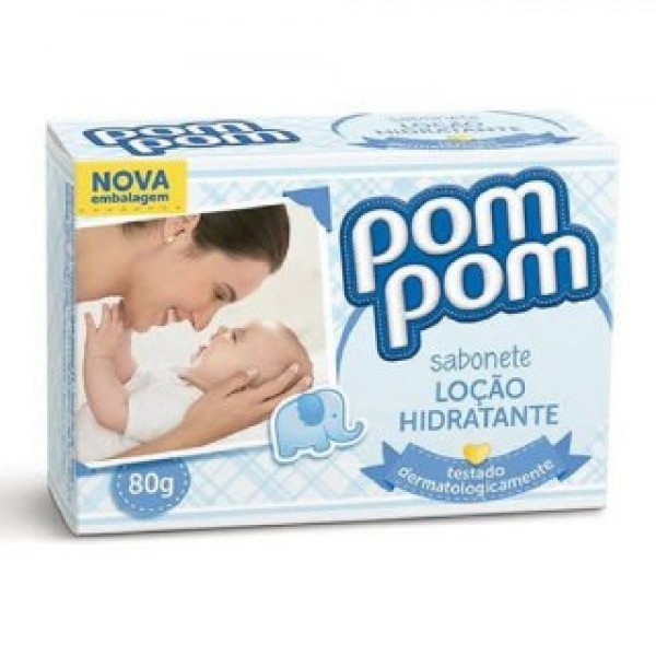 SABONETE POMPOM 80G HIDRATANTE 