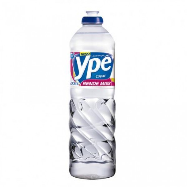 DETERG LIQ YPE 500ML CLEAR TRANSP (24) 1 X 500ML