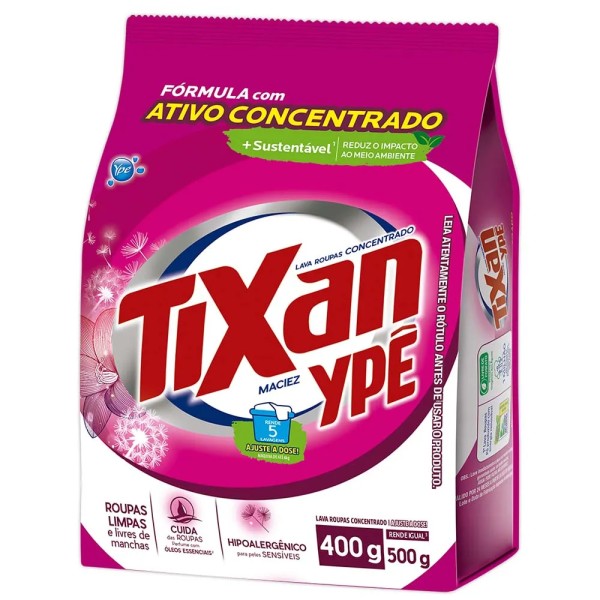 LAVA ROUPA PO TIXAN  YPE 400G MACIEZ