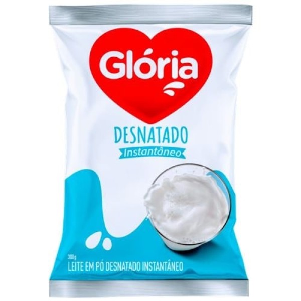 LEITE GLORIA 260G DESNATADO  SACHET 