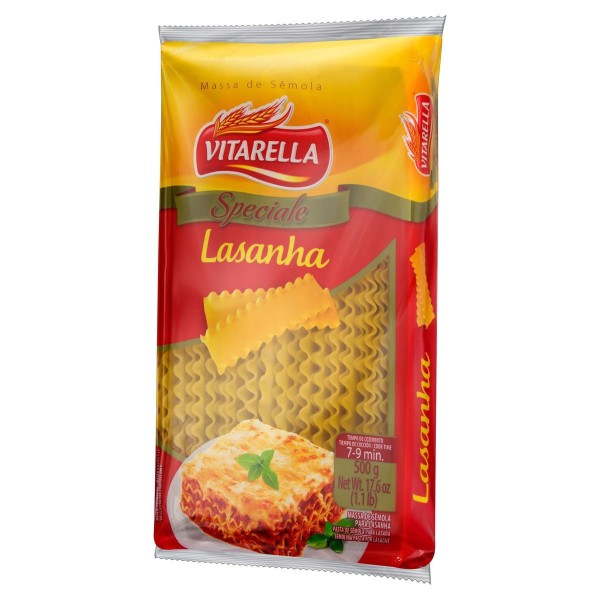 MACARRAO VITARELLA 500G LASANHA VIT