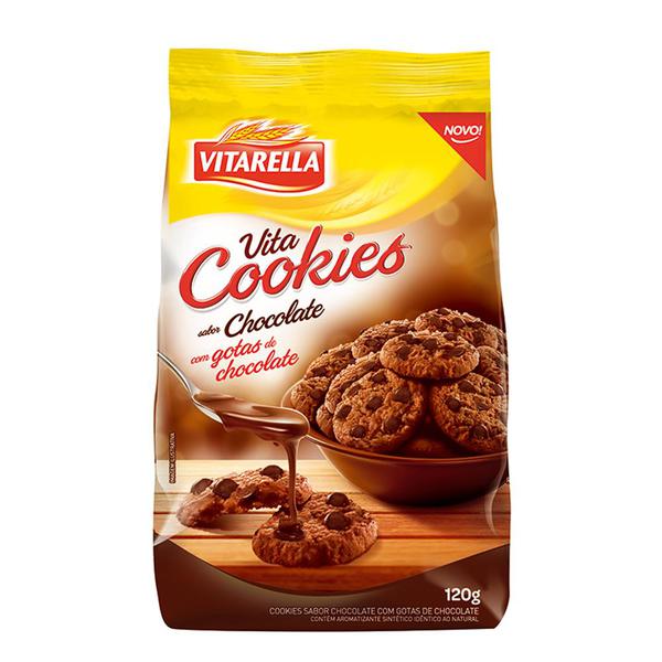 BISCOITO VITARELLA COOKIES 120G BAUNILHA 