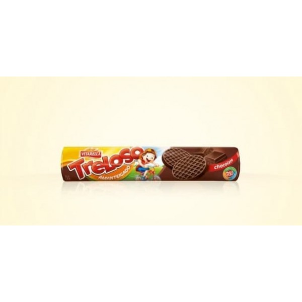 BISCOITO TRELOSO 110G AMANTEIGADO CHOC 