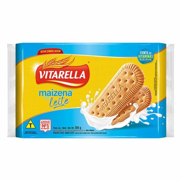 BISCOITO VITARELLA 350G MAIZENA LEITE 