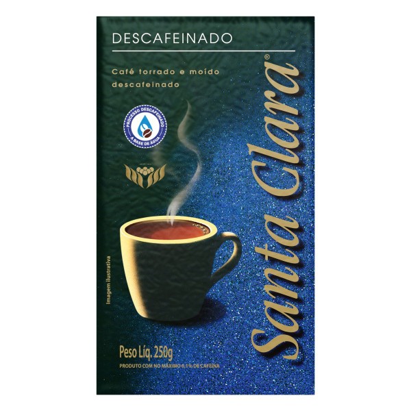 CAFE SANTA CLARA DESCAFEINADO 250G (20) 1 X 250G