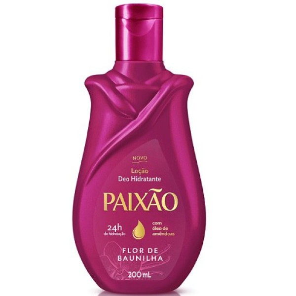 HIDRATANTE PAIXAO 200ML FLOR DE BAUNILHA  1 X 200ML