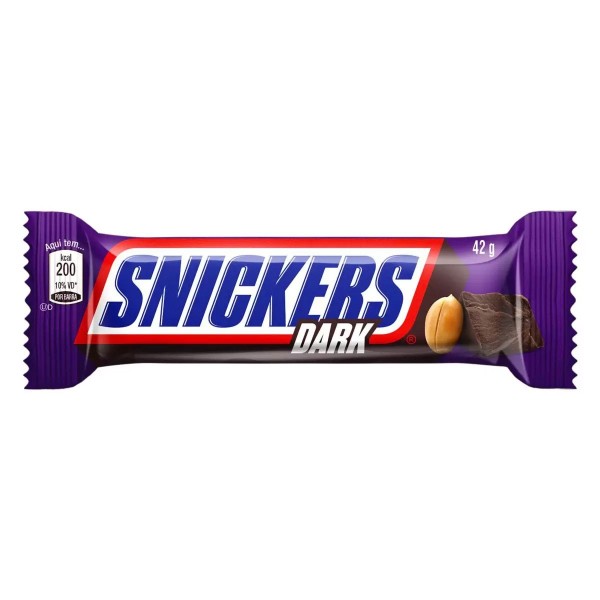 CHOCOLATE SNICKERS 42G DARK (20) 1 X 42G