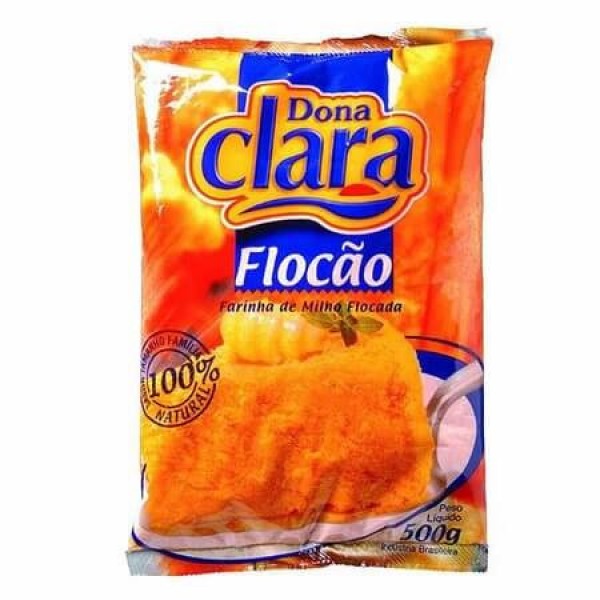 FLOCAO DE MILHO DONA CLARA 500G (30) 1 X 500G