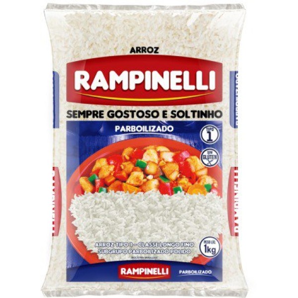 ARROZ PARBOILIZADO RAMPINELLI 1KG 