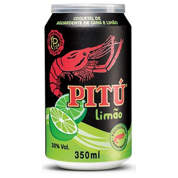 AGUARDENTE PITU 350ML LIMAO