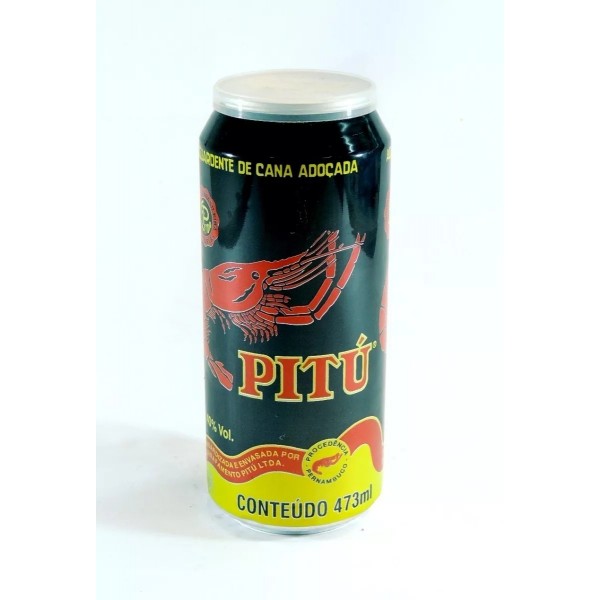 AGUARDENTE PITU 473ML LATAO 