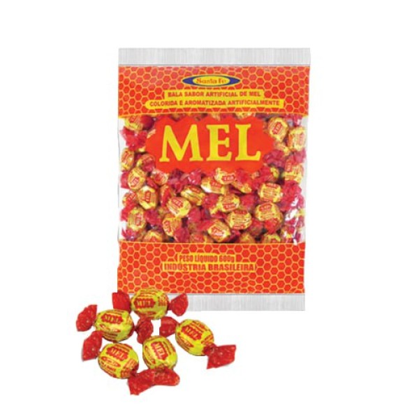 BALAS SANTA FE MEL 600G 