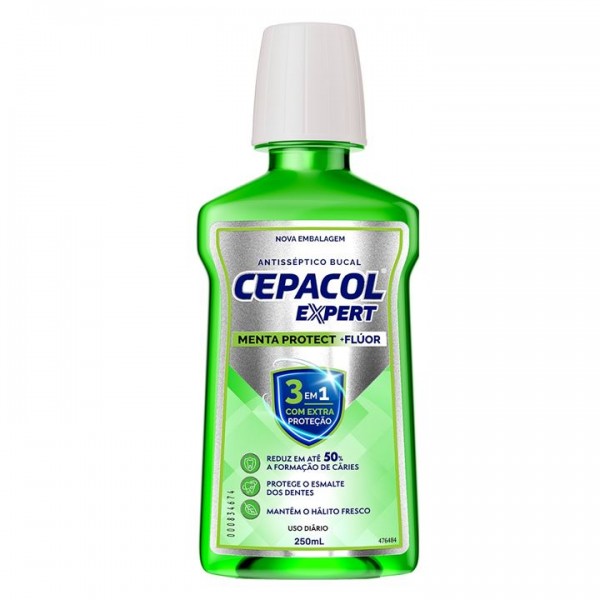 ANTI-SEPT CEPACOL 250ML FLUOR M PROTECT 