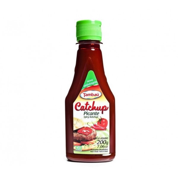 CATCHUP TAMBAU 200G PICANTE BISNAGA (24) 1 X 200G