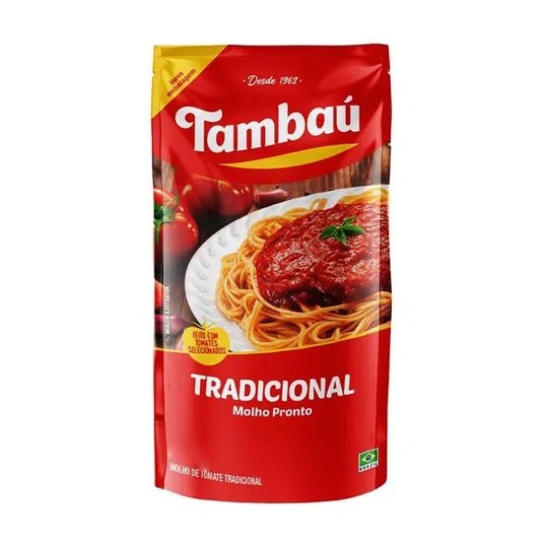 MOLHO DE TOMATE TAMBAU 300G SACHET(32) 1 X 300G