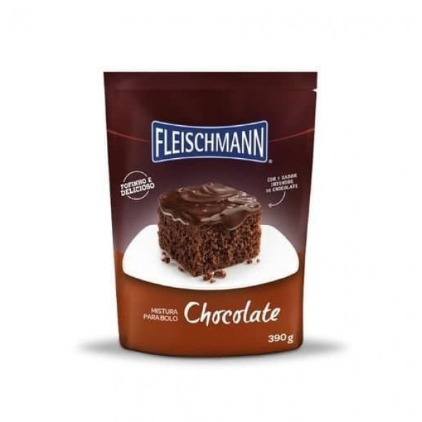 MISTURA BOLO 390G FLEISCHMAN CHOCOLATE (20) 1 X 390G