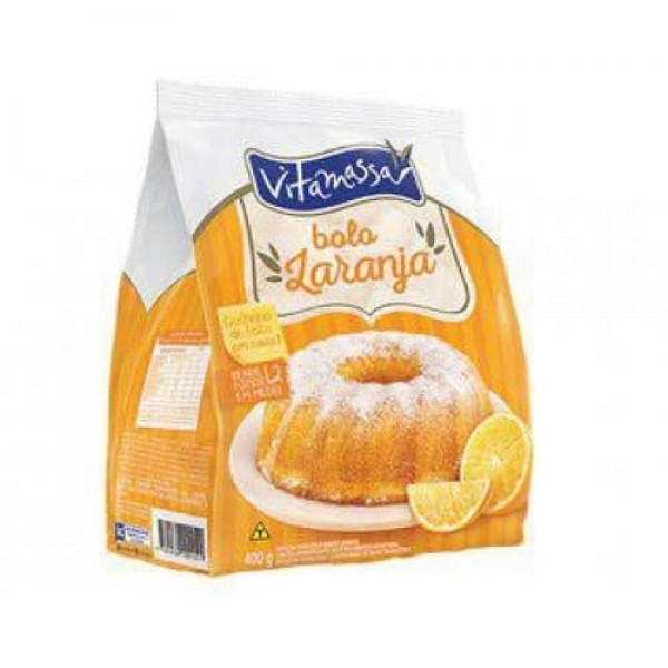 MISTURA BOLO VITAMASSA 400G LARANJA